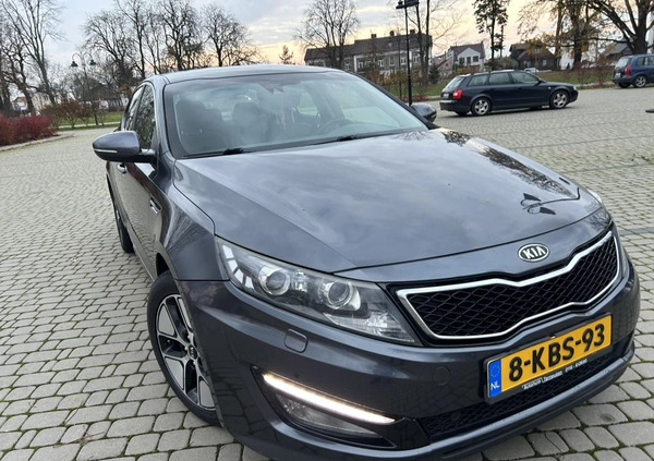 Kia Optima cena 42700 przebieg: 218000, rok produkcji 2013 z Miłomłyn małe 596